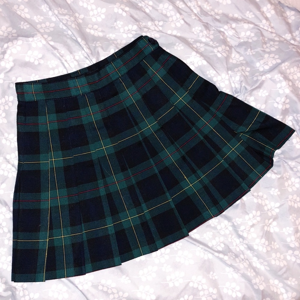 Madeleine Plaid Tennis Skirt
